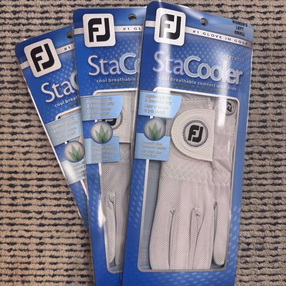 Women's StaCooler Gloves Set of 3 (LH Small)